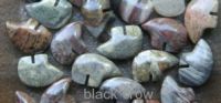 silverleaf jasper  12x18 mm